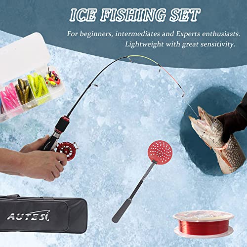 JSZY Ultralight Ice Fishing Rod Reel Combo Kits with Fishing Equipment –  jszy2022